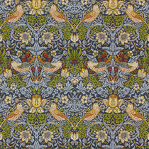 Avery Tapestry Cobalt - William Morris Inspired Fabric by the Metre